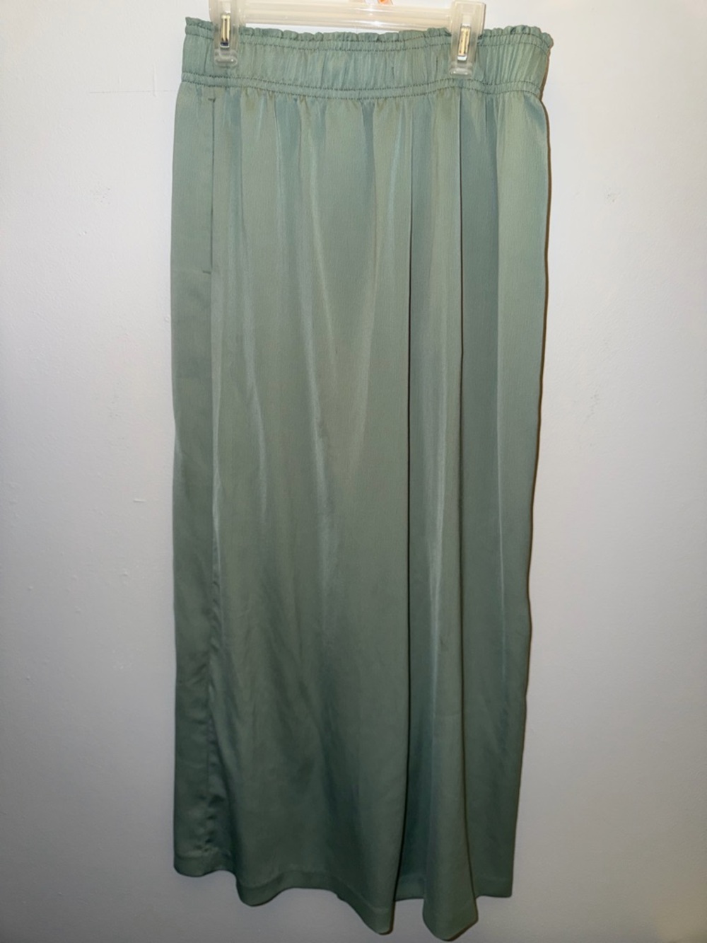 H&M Sage Green Elastic-Waist pants - Picture 3 of 5